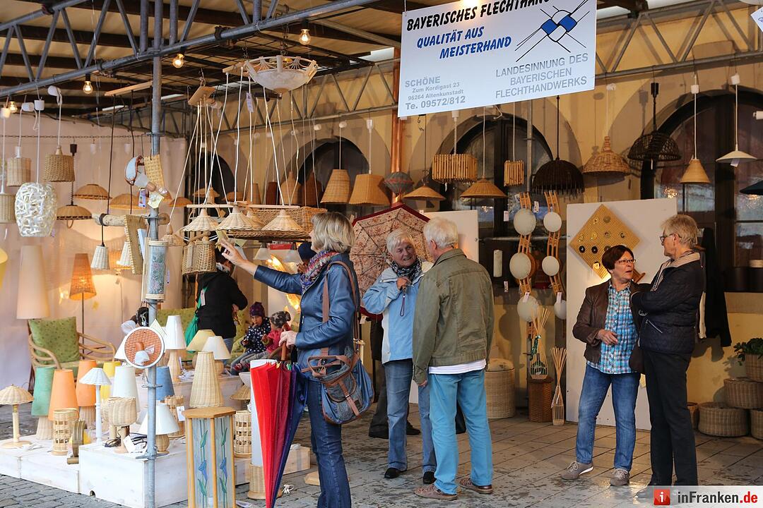 Korbmarkt Lichtenfels 2016 am Samstag