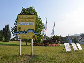 Die Infotafeln an den Neustadter Hauptzufahrten sollen neu gestaltet werden. Ein Logo mit dem Kfz-Kennzeichen der Stadt NEC darf dabei aber vorerst nicht verwendet werden, weil sich ausländische Unternehmen diese Bezeichnung haben schützen lassen. Foto: Rainer Lutz