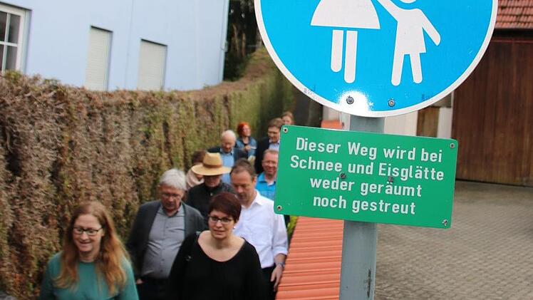 Eindrücke vom Stadt-Spaziergang durch Arnshausen. Foto: Ralf Ruppert