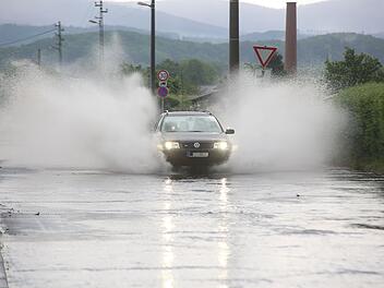 Unwetter in Deutschland