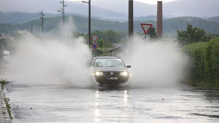 Unwetter in Deutschland