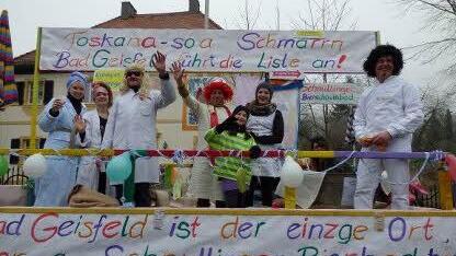Faschingsumzug in Geisfeld Foto: Nicole Düsel