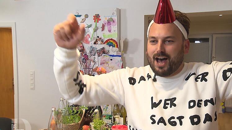 Finaaale, oho: Bei Markus (37) sch&auml;umt die Stimmung &uuml;ber.