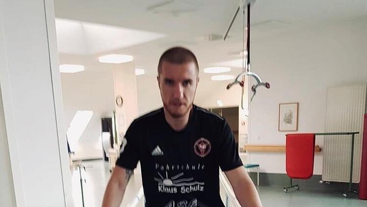 Tobias Büttner musste jede Bewegung wieder neu lernen. Foto: privat