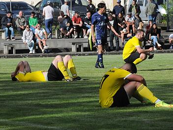 Ein Bild, das Bände spricht: Der FC Thulba steigt in die Kreisliga Rhön ab. Foto: ssp