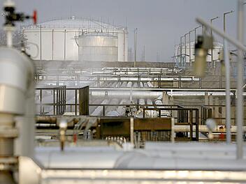 Empfangsstation der Druschba-&Ouml;lpipeline in Ungarn