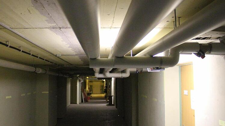 So sieht es im ehemaligen Atomschutzbunker in Höchstadt aus. Gebraucht wurde er zum Glück nie, heute steht er leer.