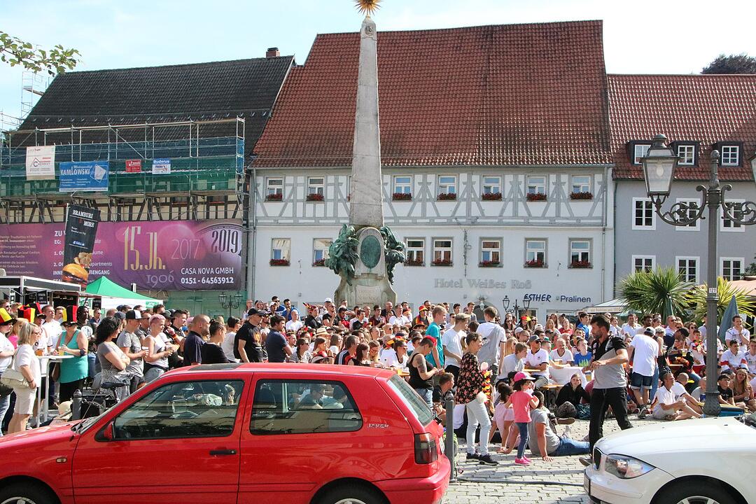 Public Viewing in Kulmbach