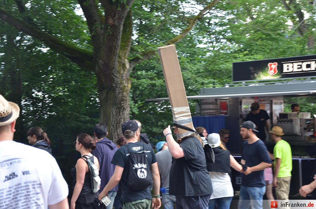 Rock im Park 2016 - Stimmung am Sonntagnachmittag