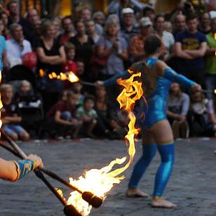 Vom 14. bis 16. Juli 2017 fand in Bamberg zum 19. Mal das internationale Straßen- und Varietéfestival "Bamberg Zaubert" statt.