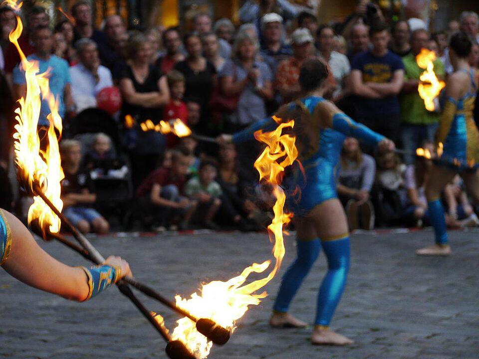 Vom 14. bis 16. Juli 2017 fand in Bamberg zum 19. Mal das internationale Straßen- und Varietéfestival "Bamberg Zaubert" statt.
