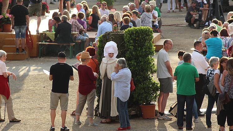 Impressionen von der Fernseh-Aufzeichnung auf dem Schlossplatz. Foto: Ulrike Nauer