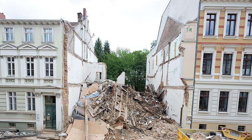 Nach dem Hauseinsturz in G&ouml;rlitz