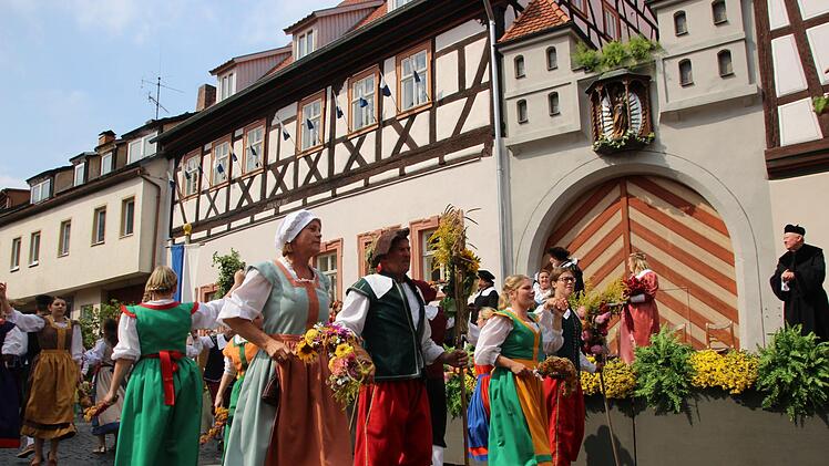 Heimatspiel in Münnerstadt. Foto: Heike Beudert