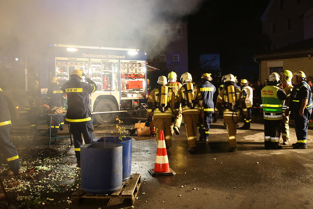 Explosion in Kronach: Großeinsatz bei Feuerwehrübung auf Brauereigelände
