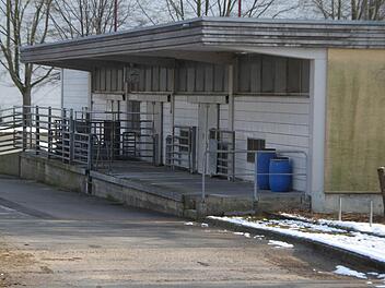 Die gekündigten Lohnschlächter kämpfen um ihren Job im Kulmbacher Schlachthof (Bild). Foto: Alexander Hartmann