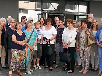 Auf große Resonanz stieß eine Besichtigung der Frauen-Union Bad Brückenau im neuen Haus Waldenfels.  Foto: privat