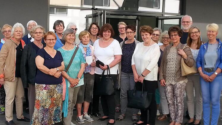 Auf große Resonanz stieß eine Besichtigung der Frauen-Union Bad Brückenau im neuen Haus Waldenfels.  Foto: privat