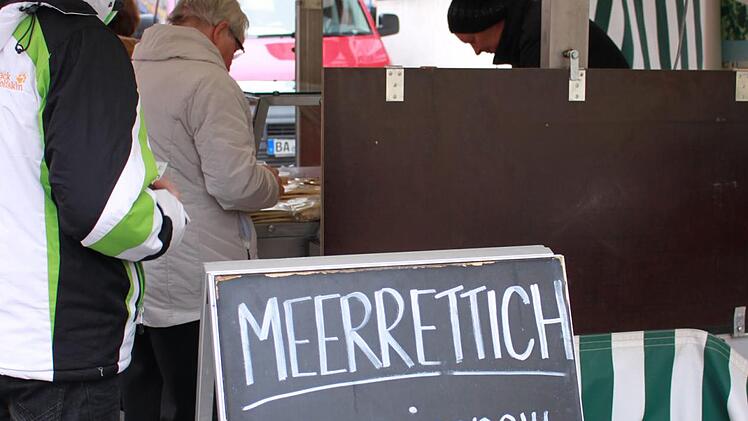 Was wäre ein fränkischer Festtag ohne Rindfleisch mit Kren? Auch hier kann man vorsorgen und sich schon mal für Ostern eindecken.