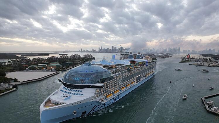Icon of the Seas legt in Miami ab