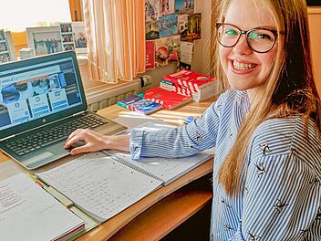 Lea Gießler freut sich wieder auf "richtigen" Unterricht. Foto: privat
