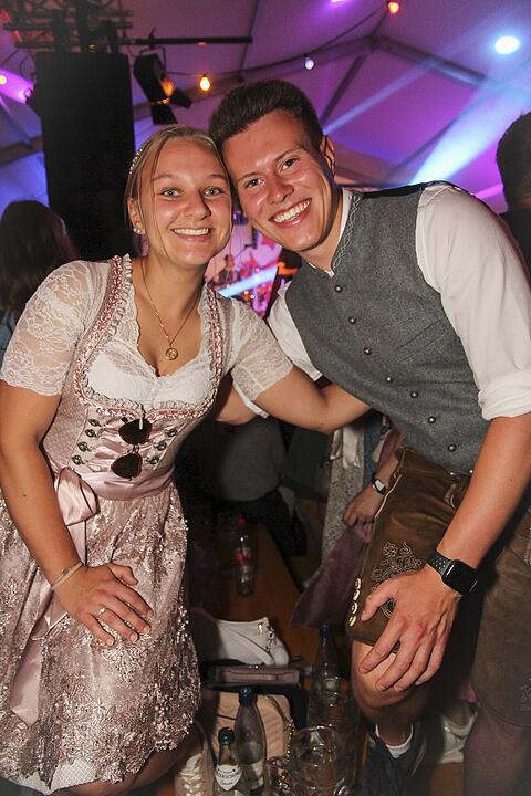 Am Montag spielte die Band "Radspitz".