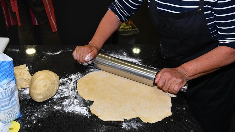 Kochen mit den Gemüsen des Monats - Impressionen vom Kochworkshop im Kulmbacher MupäzFoto: Ronald Rinklef