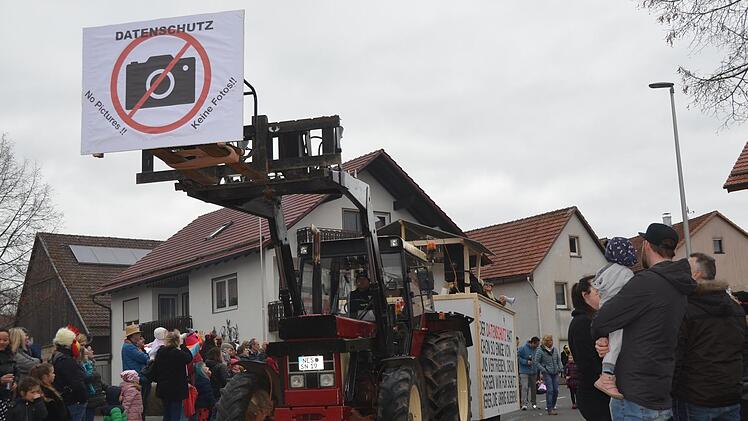 Faschingszug von Lauter nach Katzenbach Peter Rauch
