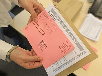 Vorbereitung f&uuml;r Briefwahl in Sachsen-Anhalt