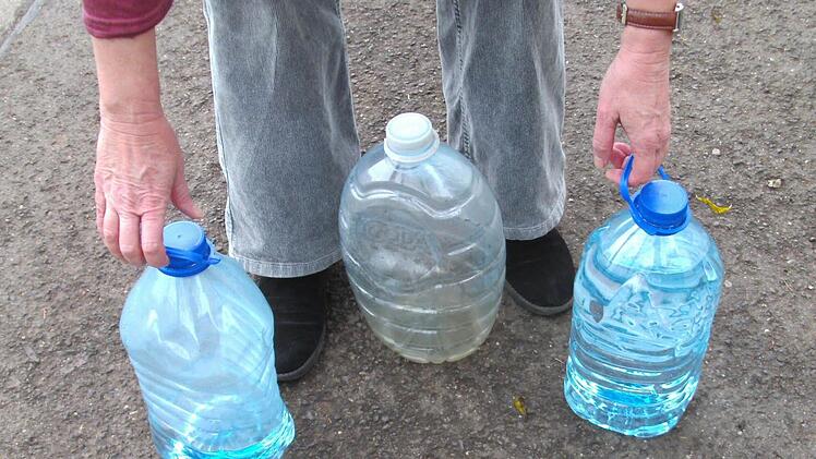 Diejenigen mit besonders schlechtem Brunnenwasser im Burgwindheimer Gemeindeteil Untersteinach müssen Trinkwasser "importieren".Foto: privat
