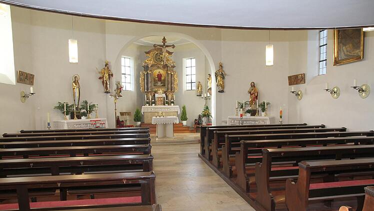 Innenraum der renovierten St.-Laurentius-Kirche Foto: Mathias Erlwein