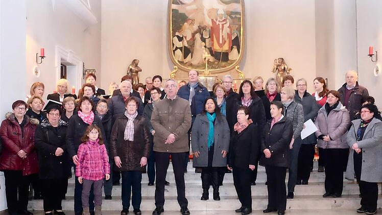 Adventssingen in Frankenbrunn. Foto: Gerd Schaar