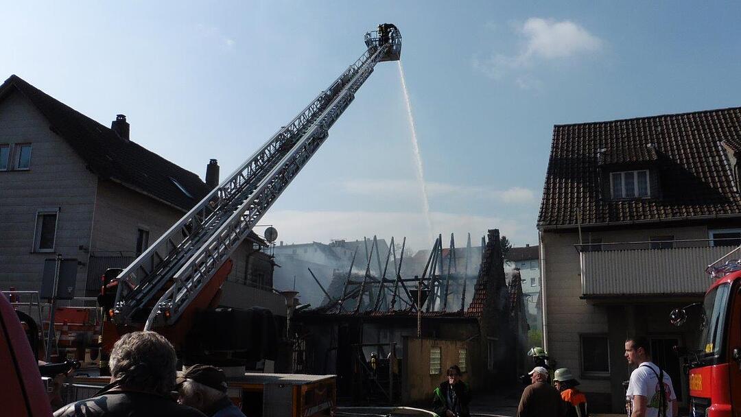 Brand in Obernbreit
