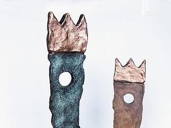 Die Skulpturen des Tourismuspreises Foto: Sparkasse Forchheim