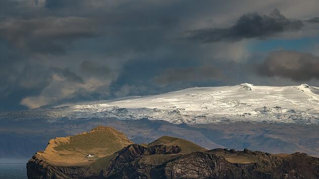 Urlaub in Island: Elli&eth;aey und der Gletscherr Eyjafjallaj&ouml;kull