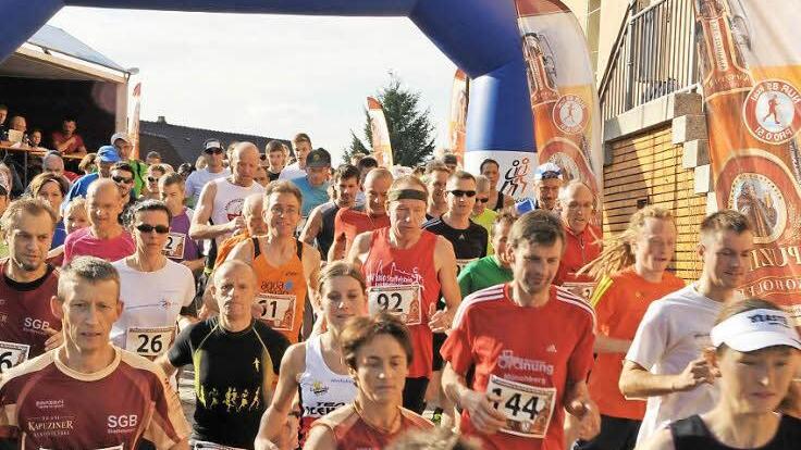 Alljährlich im Herbst ist Ludwigschorgast Mekka der Ausdauersportler. Der 28. Frankenwaldllauf findet am Samstag, 25. Oktober, statt. Foto: Michael Kraus