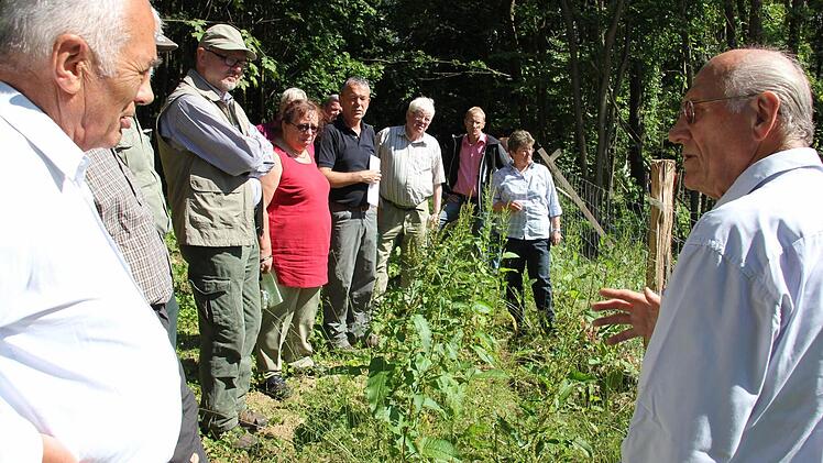 Seine Erfahrungsschatz brachte Altbürgermeister Rolf Feulner (rechts) ein.