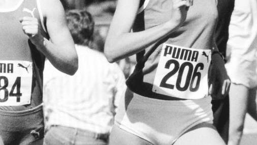 Eine der Stützen der unterfränkischen Mannschaft ist Christine Pacholet (TSV Münnerstadt), die im 1500-Meter-Lauf Vierte wird.