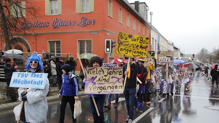 Faschingszug in Höchstadt  Foto: Andreas Dorsch