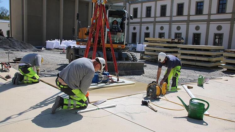 Eindrücke von der Baustelle Luitpoldbad. Foto: Ralf Ruppert