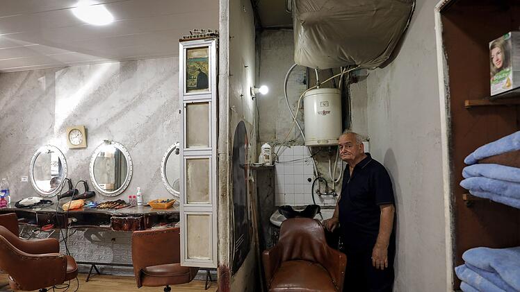 Libanesischer Friseur Elias Abboud