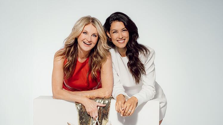 Frauke Ludowig (links) und Rebecca Mir werden Kolleginnen bei "Exclusiv".