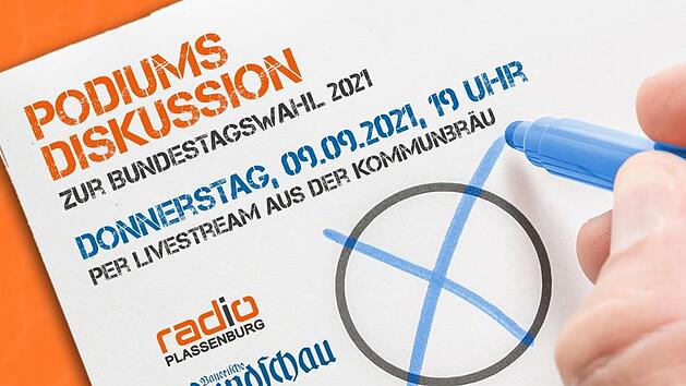 In der Podiumsdiskussion am Donnerstag um 19 Uhr stellen sich die Direktkandidaten f&uuml;r die Bundestagswahl im Wahlkreis Kulmbach den Fragen von Bayerischer Rundschau und Radio Plassenburg.