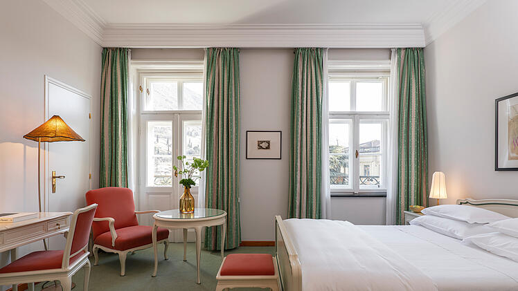Zimmer im Parkhotel Laurin