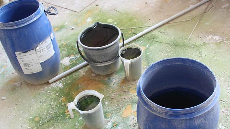 Oft tropft es durch die Decke.