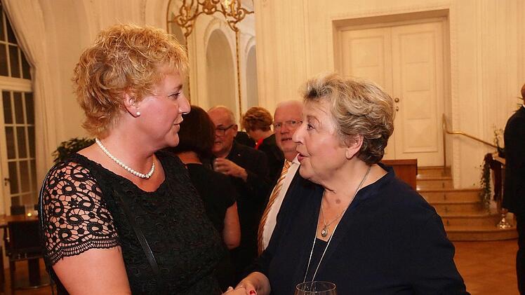 Empfang der Mediengruppe Oberfranken zum Kissinger Sommer 2016. Foto: Harald Beyer