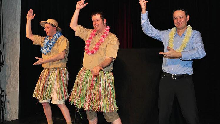 TBC, das Totale Bamberger Cabaret, kommt am 28. Februar zum Kulturamt Haßfurt und wird sein "Neues Programm" in der Stadthalle präsentieren. Foto: Ulrike Langer