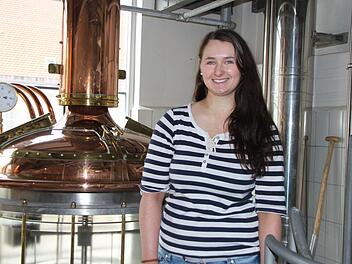 Melanie Fraas aus Neuenmarkt möchte bayerische Bierkönigin werden. Foto: Archiv