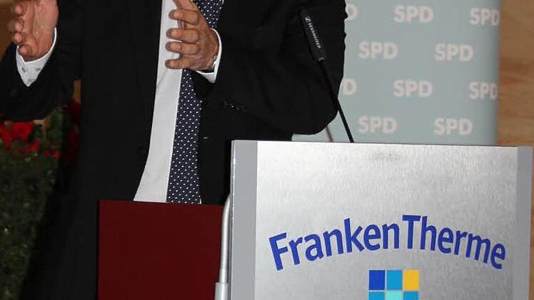 Florian Pronold gefiel's in Bad Königshofen.