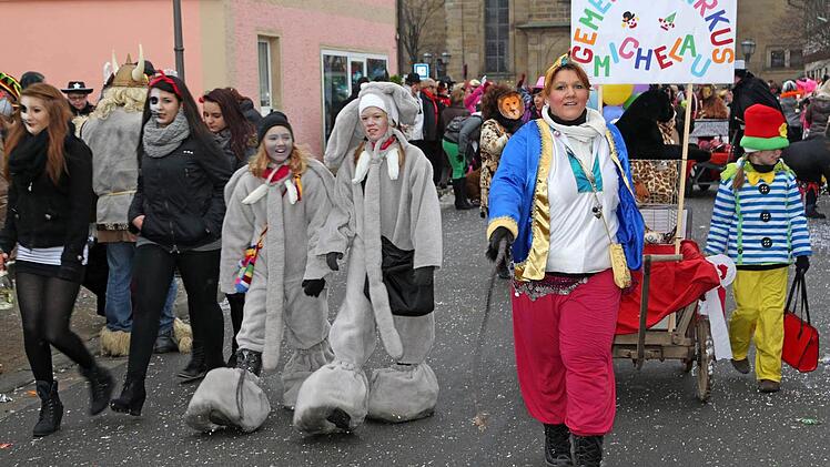 Als Gemeindezirkus Michelau kamen die Hodd Hobbers daher.